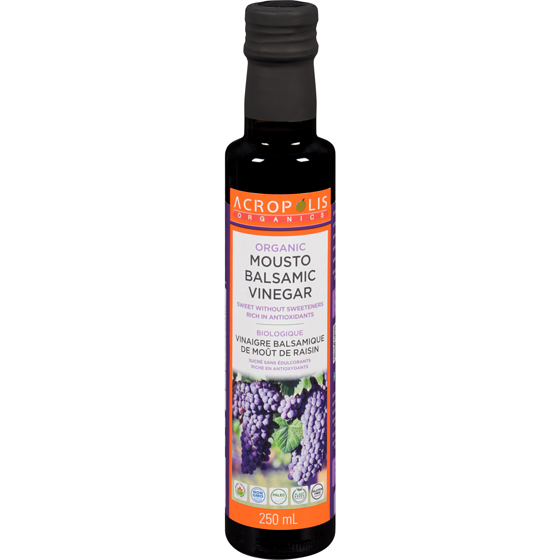 Acropolis Organics Balsamic Vinegar Mousto 250 ml, $6.40/100ml