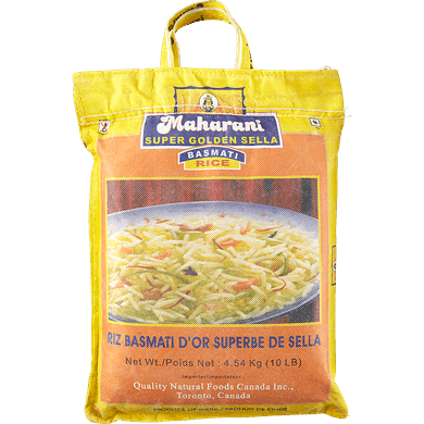 Maharani Riz basmati 4.54 kg, 0,42 $/100g