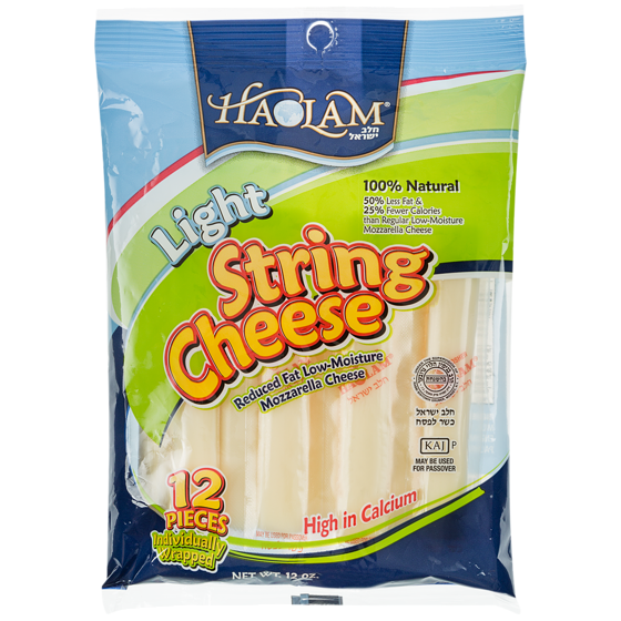 Haolam Kosher String Cheese, Light 340 g, $7.06/100g