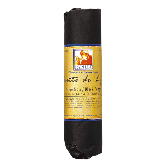 Papillon Black Pepper Salami 300 g, $5.00/100g