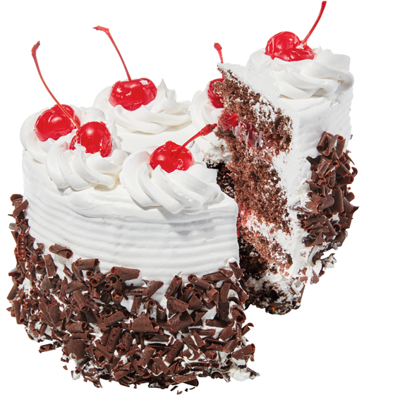 null Round Black Forrest Cake, 5" 595 g, $2.52/100g