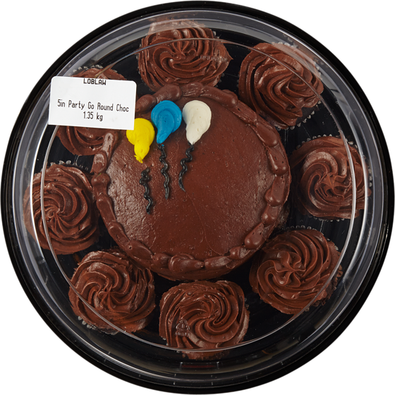 null Round Chocolate Cake 1.1 kg, $1.45/100g