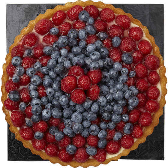 null 9" Mixed Berry Custard Tart 595 g, $4.20/100g