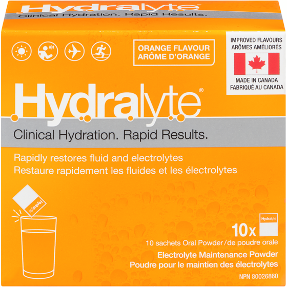 Hydralyte Electrolyte Maintenance Powders 10 ea, $1.65/1ea