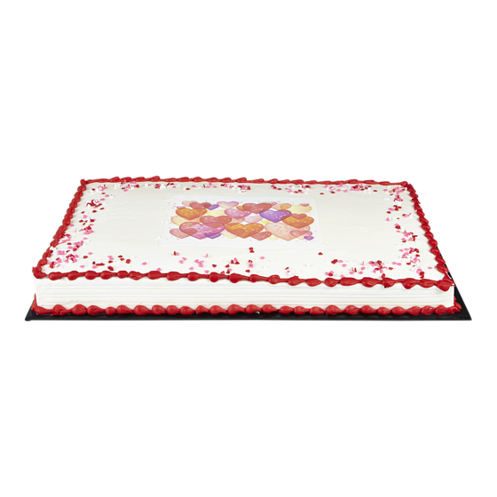 null Cake, Full Slab Option 1 (Minimum 48 Hours Notice Required) 2.6 kg, $3.08/100g