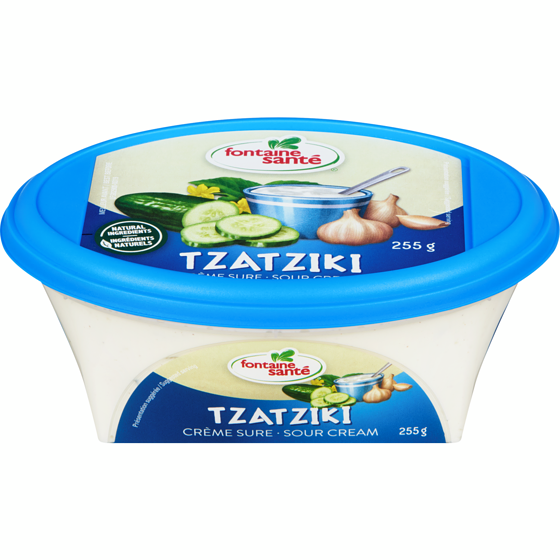 Fontaine Sante Tzatziki Sour Cream Dip 255 g, $1.76/100g