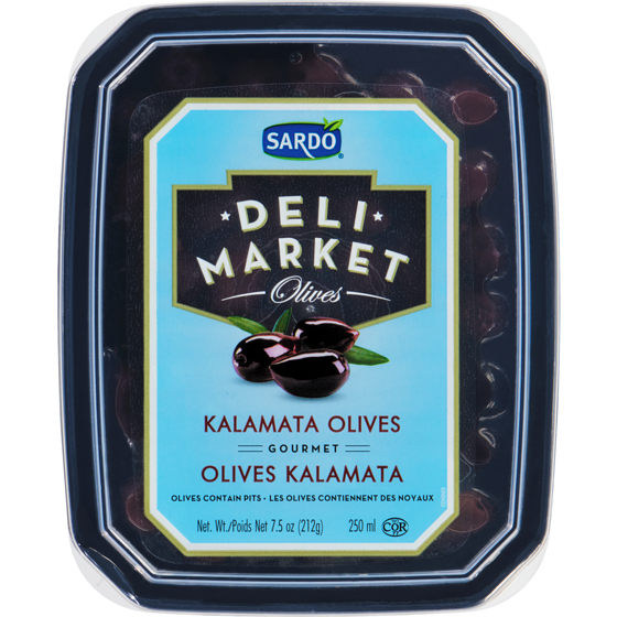 Sardo Kalamata Olives 250 ml, $2.80/100ml