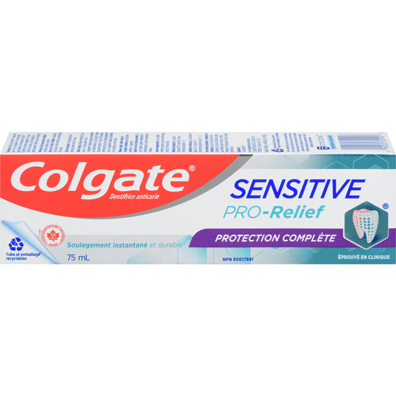 Colgate Dentifrice Sensitive Pro-Relief Protection Complète 75 ml, 9,99 $/100ml