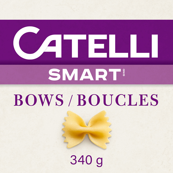 Catelli Smart, Bows Pasta 340 g, $1.10/100g