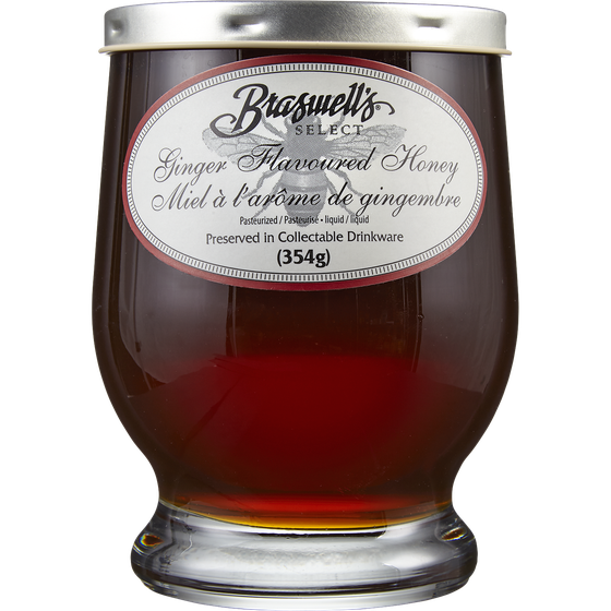 Brasswell's Ginger Flavoured Honey 354 g, $3.95/100g