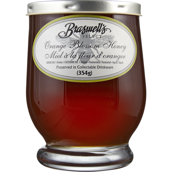 Brasswell's Orange Blossom Honey 354 g, $3.95/100g