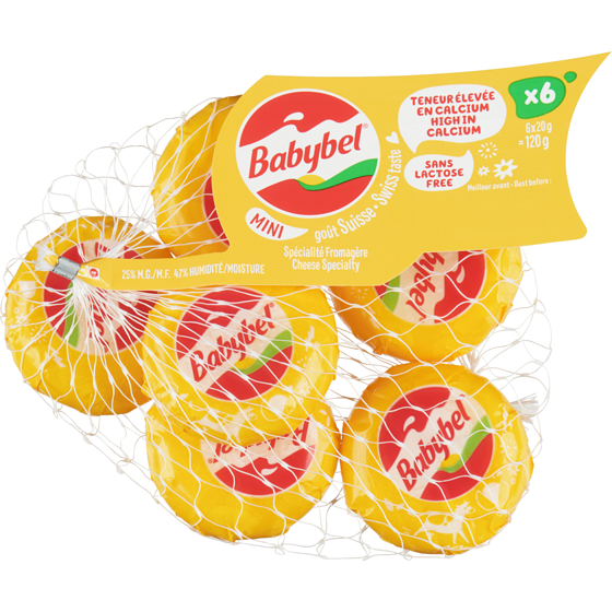 Babybel Mini Babybel suisse 120 g, 4,41 $/100g