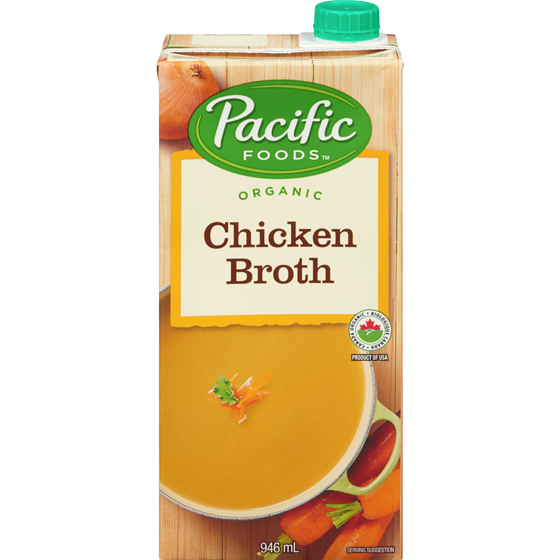 Pacific Foods Organic Chicken Broth 946 ml, $0.79/100ml