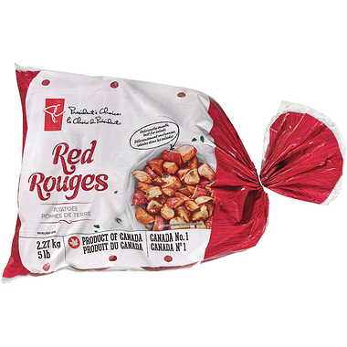 Pommes de terre rouges, sac de 5 lb PC 