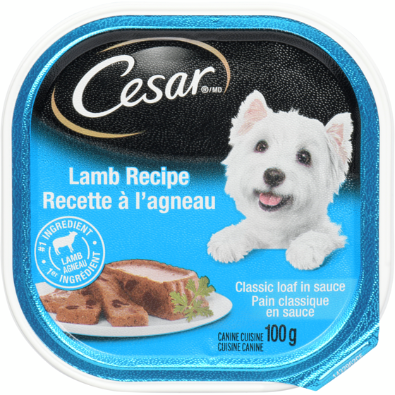 Cesar Classic Loaf in sauce Lamb Recipe Tray 100 g, $1.99/100g