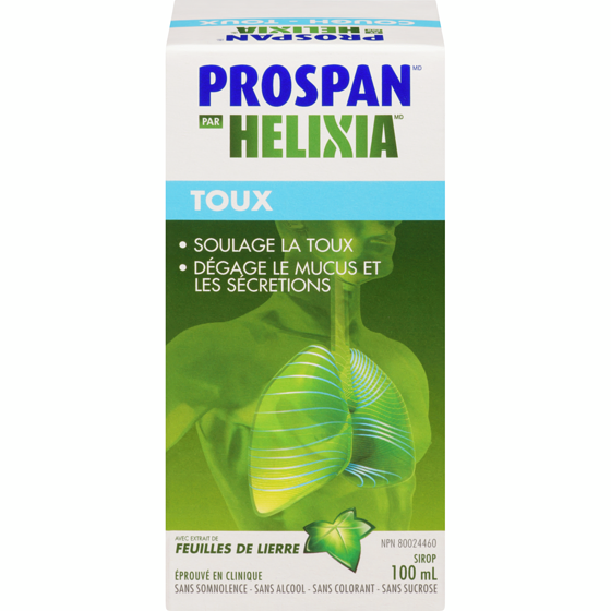 Helixia Sirop contre la toux pour adultes 100 ml, 11,49 $/100ml