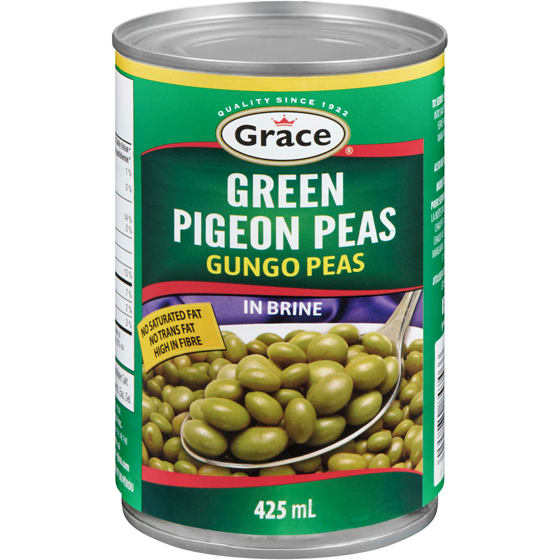 Grace Green Pigeon Peas in Brine   425 ml, $0.54/100ml