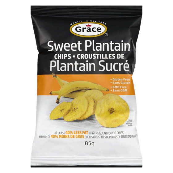 Grace Bananes plantain séchées 85 g, 1,47 $/100g