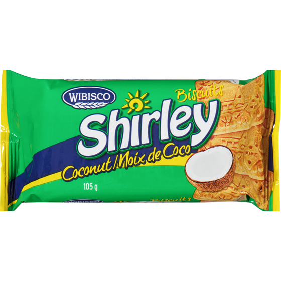 Wibisco Shirley Biscuits, Coconut 100 g, $1.50/100g