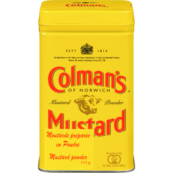 Coleman Moutarde en poudre ultrafine 113 g, 5,74 $/100g