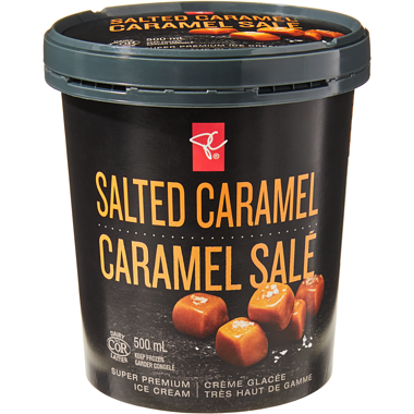 Crème Glacée Au Caramel Salé PC Collection noire