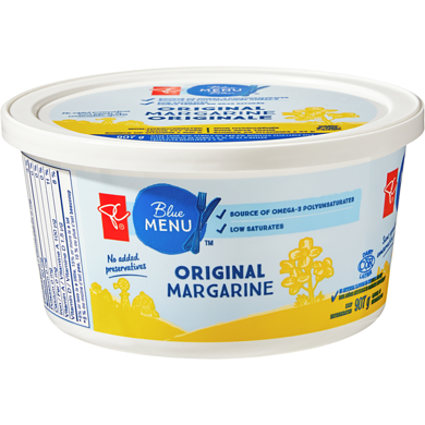 PC Blue Menu Original Margarine 907 g, $0.72/100g