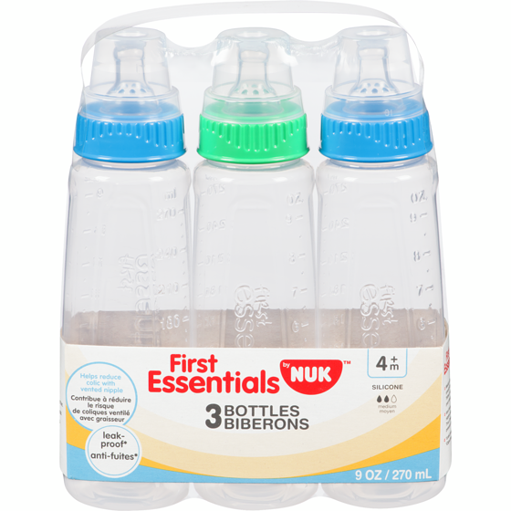 Nestlé Biberon en silicone 3x9.0 ea, 0,21 $/1ch