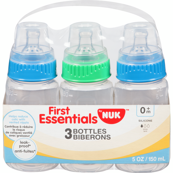 Nestlé Biberon en silicone débit lent 3x5.0 ea, 0,51 $/1ch