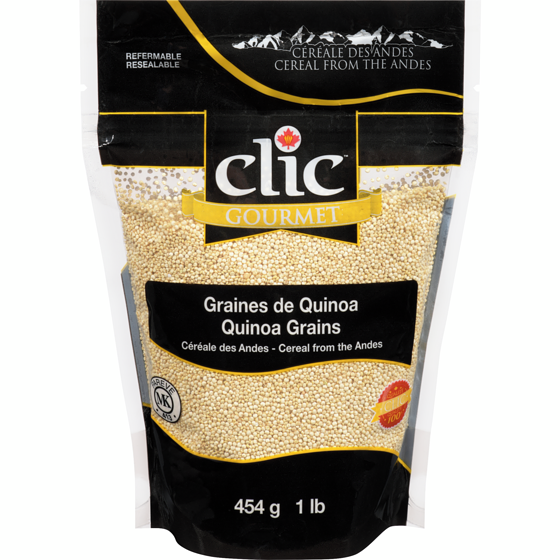 Clic Quinoa Grains 500 g, $1.87/100g