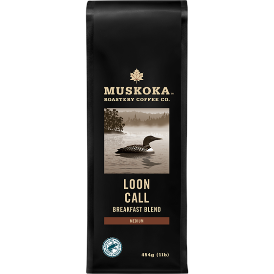 Muskoka Roastery Coffee Co Loon Call Breakfast Blend 454 g, $5.50/100g