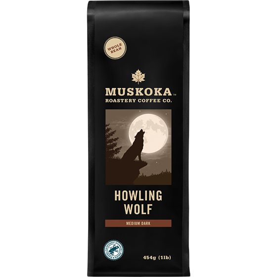 Muskoka Roastery Coffee Co Loon Call Howling Wolf Whole Bean 454 g, $5.50/100g