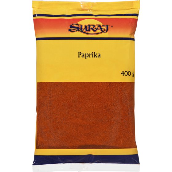 Suraj Paprika 400 g, 1,25 $/100g