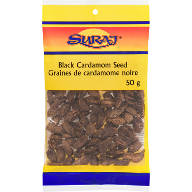 Suraj Graines de cardamome noire 50 g, 6,98 $/100g