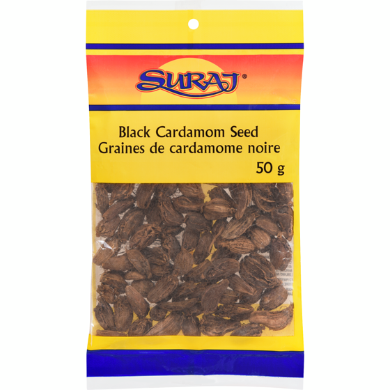 Suraj Graines de cardamome noire 50 g, 6,98 $/100g