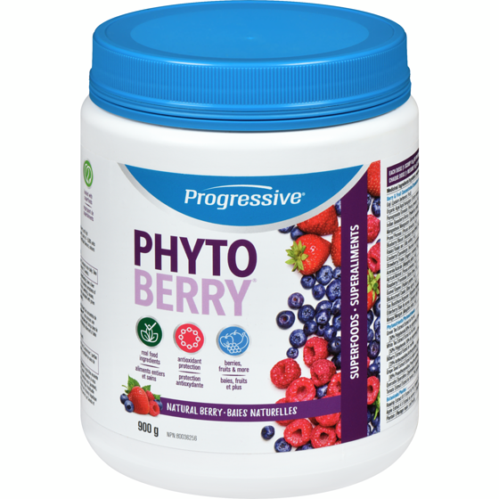 Progressive PhytoBerry Antioxidant Powder Natural Berry 900 g, $7.00/100g