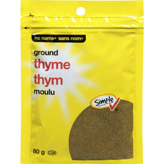 No Name Ground Thyme 80 g, $4.38/100g