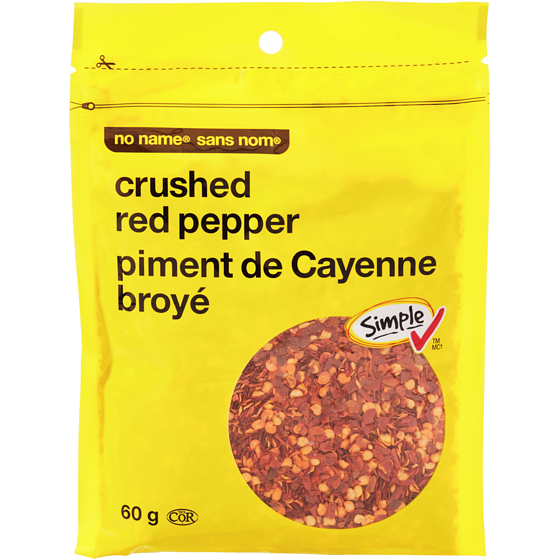No Name Crushed Red Pepper 60 g, $5.83/100g