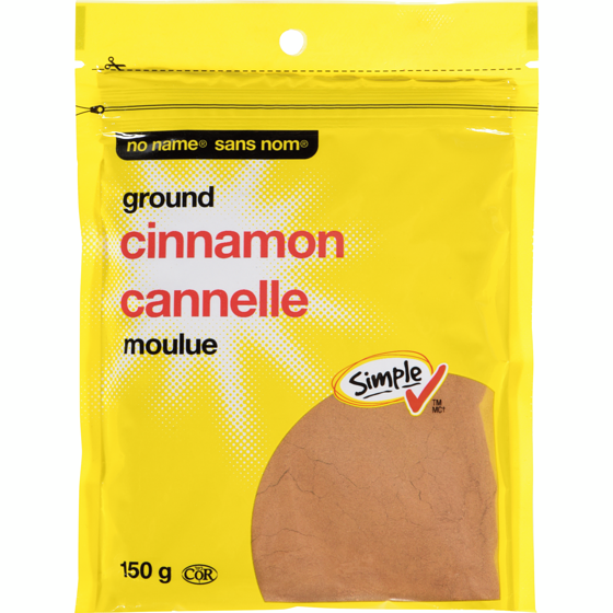 Sans Nom Cannelle moulue 150 g, 1,67 $/100g