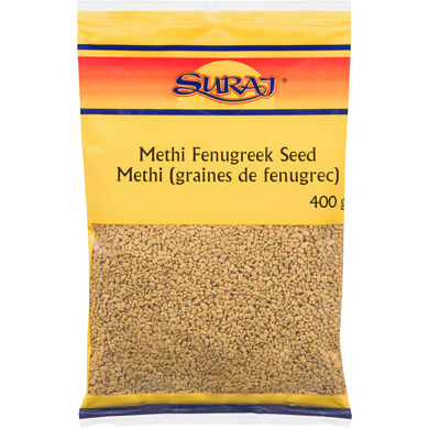 Suraj Graines de fenugrec (Methi Dana) 400 g, 0,82 $/100g