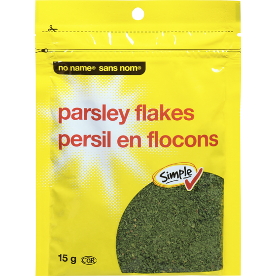 Sans Nom Persil en flocons 15 g, 16,67 $/100g