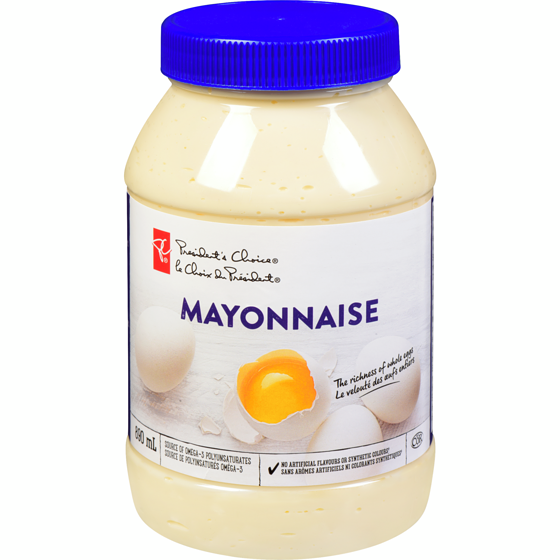 le Choix du Président Mayonnaise 890 ml, 0,67 $/100ml