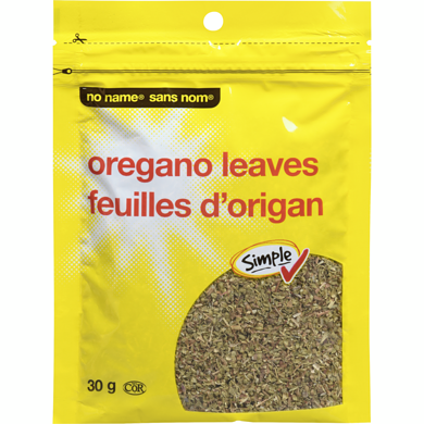 No Name Oregano Leaves 30 g, $9.97/100g