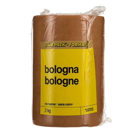 Sans Nom Saucisson de Bologne 2 kg, 0,95 $/100g
