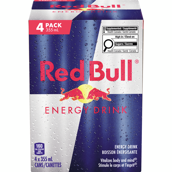 Red Bull Energy Drink™ 4x355.0 ml, 1,27 $/100ml