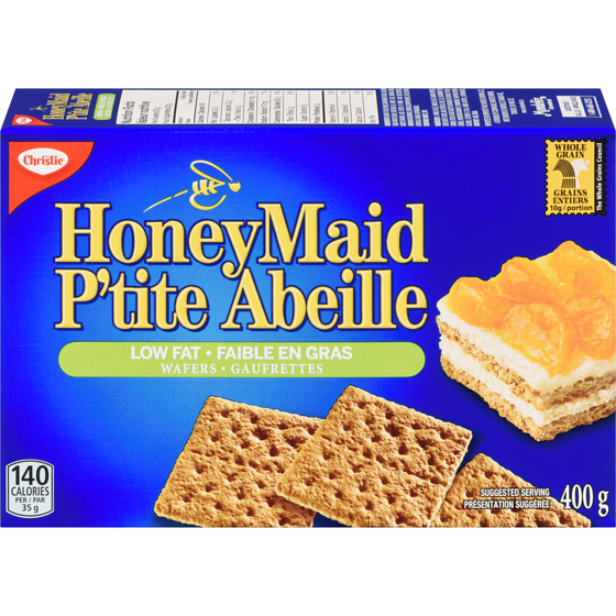 Christie HONEY MAID Graham Wafers 400 g, $1.62/100g