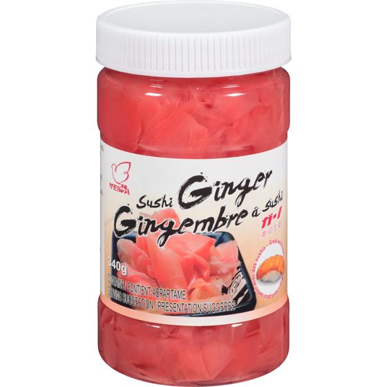 Heiwa Sushi Ginger 340 g, $1.26/100g
