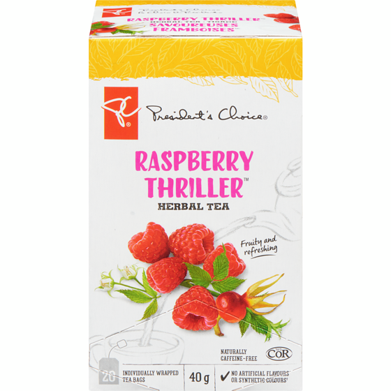 PC Raspberry Thriller Herbal Tea PC.ca