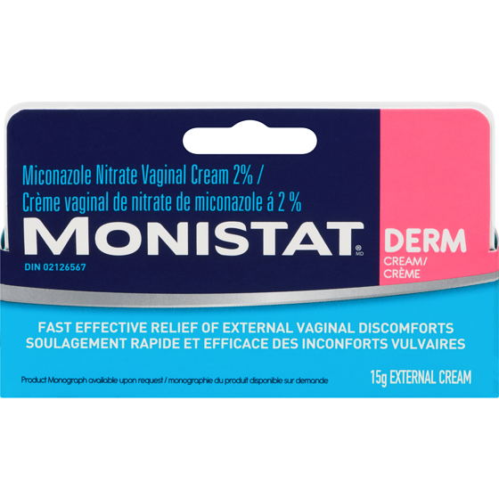 Monistat Derm Cream 15 g, $66.60/100g