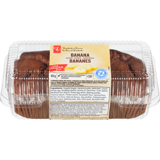 PC Gluten Free Banana Loaf Cake