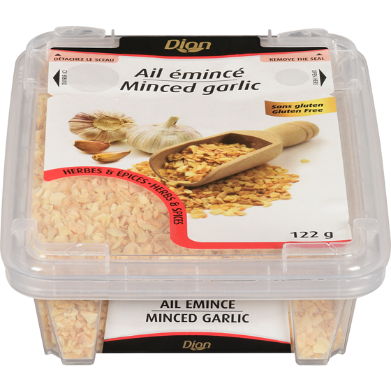 Dion Ail, émincé 122 g, 4,50 $/100g